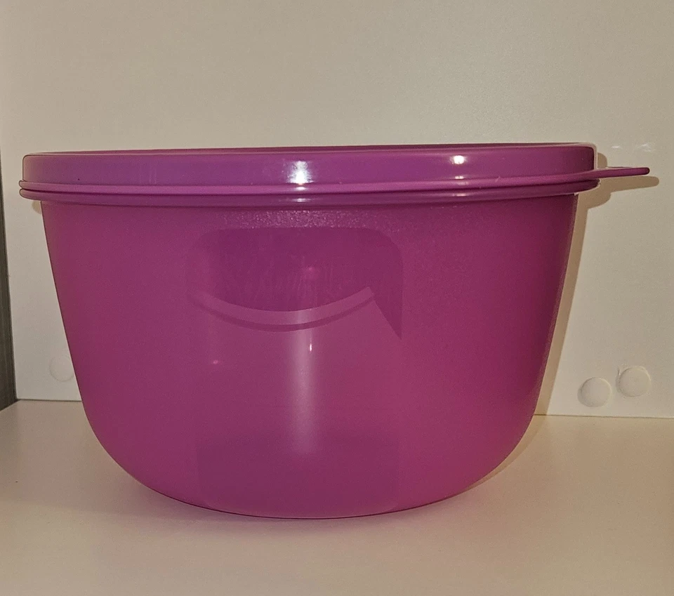 TUPPERWARE Hitparade 2 L morado nevera Clarissa Peng cuenco fresco