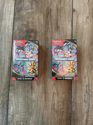 Pokémon Mega-Entwicklung: Wachsendes Chaos Boosterbundle 6 Packs Deutsch 2025 2x