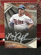 2017 Topps Tier One -Breakout Autograph  Max Kepler #BOA-MKE Silver Ink /10 (AU)