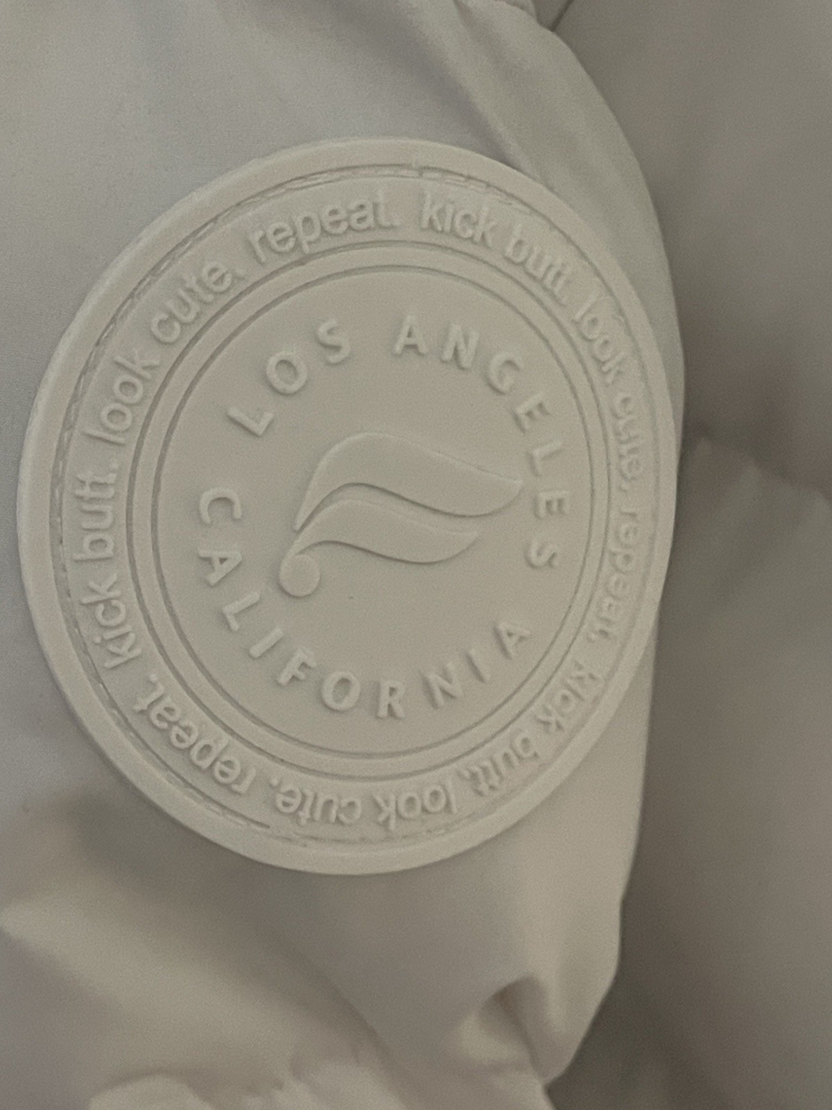 FABLETICS WHITE PUFFER JACKET SIZE 2X~Women's, Lo… - image 3