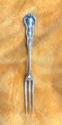 Irving by Wallace Sterling Silver Strawberry Fork 4-5/8". No monogram