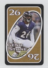 2024 Uno Fandom NFL Baltimore Ravens Gold Geno Stone #26 0c4