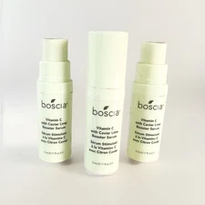 3 pk Boscia Travel Size Vitamin C with Caviar Lime Booster Serum (5mL)
