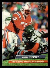 Andre Tippett 1992 Ultra #254 New England Patriots NFL FOOTBALL CARD