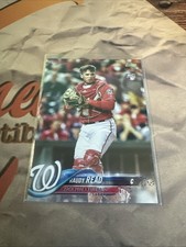 2018 Topps Baseball Card RAUDY READ #136 NATIONALS ROOKIE RC. rookie card picture