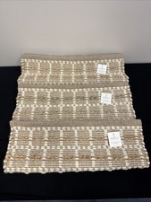 3X 2 x3 Box Grid Rectangular Handmade Woven Accent Rug - Hearth Hand