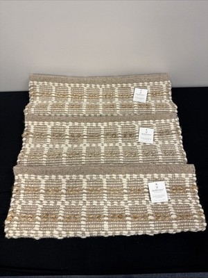 3X 2 x3  Box Grid Rectangular Handmade Woven Accent Rug - Hearth & Hand