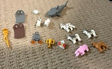 LEGO Animal Lot Dogs Shark Pig Spider Accessories Mixed Bundle