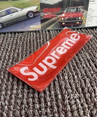Supreme Glass Ashtray SS13 Box Logo Spellout Tray | eBay