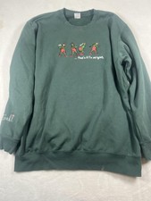 Grinch Sweatshirt Mens Large Green Christmas That's It I'm Not Going Funny