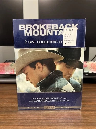 Brand New Sealed 2 Disc DVD Collector's Edition BROKEBACK MOUNTAIN