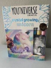 YOU  NIVERSE Create Your Own 3D Crystal Growing Unicorn by Horizon Group USA, DIY