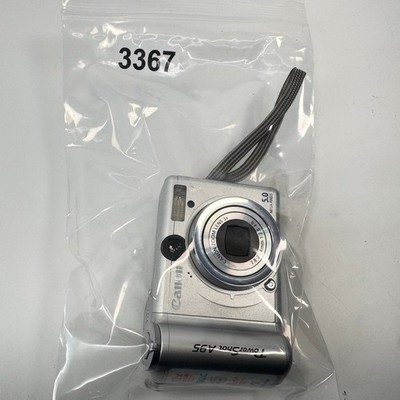 Canon PowerShot A95 Digital Camera 5.0MP 3x Zoom w/ CF Memory Card