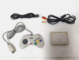 Sega Saturn White Console Power Memory Sonic Jam Sonic R Box