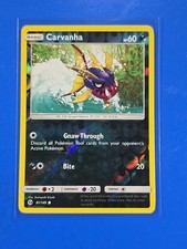 Carvanha 81/149 Sm Base Set Reverse Holo