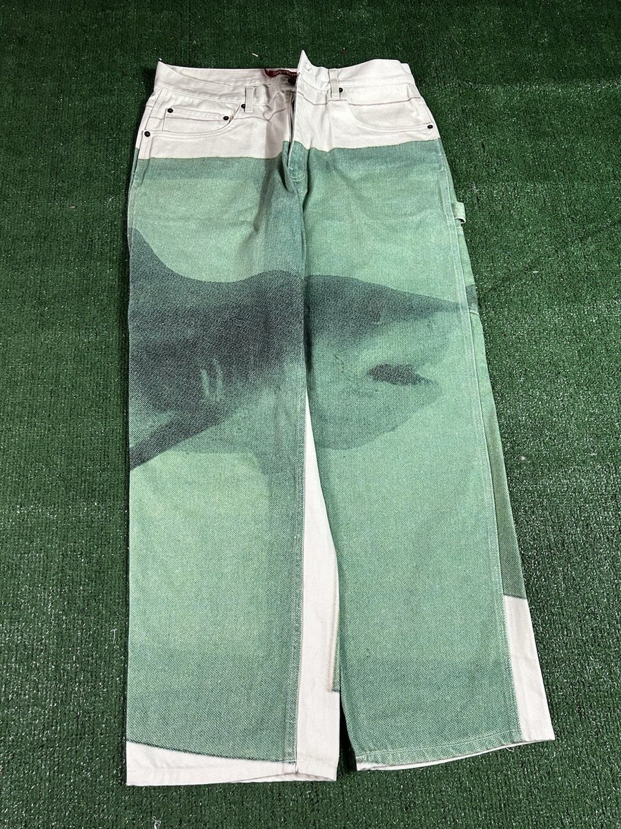 パンツ Supreme Damien Hirst Painter Jean 34 Supreme Damien Hirst Painter Jean White Shark Sz 34 SS25 Men's