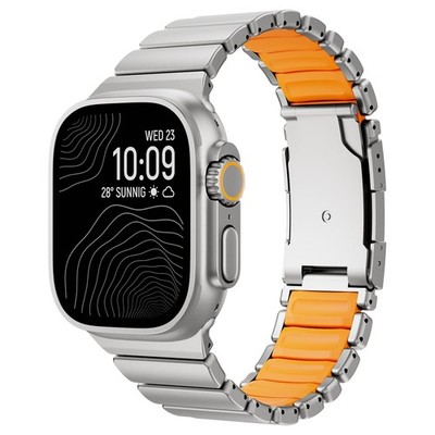 Titanium Band Compatible with Apple Watch Ultra 3/2/1 Band 49mm For iwatch Se...