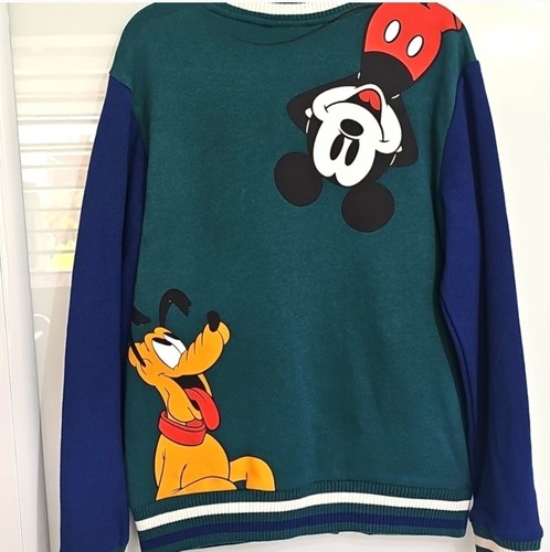 Disney Mickey Mouse Kids Lightweight Jacket. Botton Up Size 5/6 - Picture 4 of 8