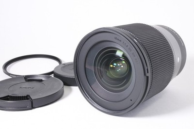 [NEUWERTIG] Sigma 16mm f/1.4 DC DN Contemporary Objektiv für Sony E/APS-C...