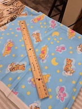 Winnie The Pooh Fabric 21 Inchs By45 Wide