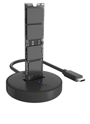 ICY BOX IB-1610MCD-C31 Dockingstation NVME & SATA M.2 SATA SSD 61176 B-Ware