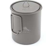 TOAKS Titanium 750ml Pot Silver Grey