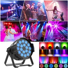 270W 18LEDs RGBW PAR Lights Stage Lighting DMX512 DJ Disco Party Club Show Light