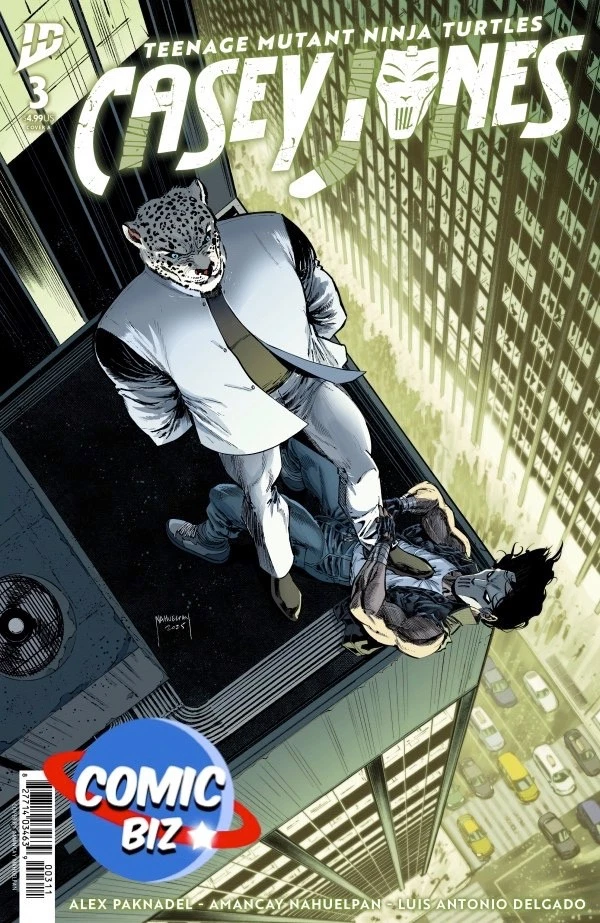 TEENAGE MUTANT NINJA TURTLES: CASEY JONES #3 (2025) 1ST PRINTING MAIN COVER