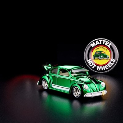 Hot Wheels Collectors Club RLC Volkswagen Type 1 Beetle KAWA-BUG-A in green MOC