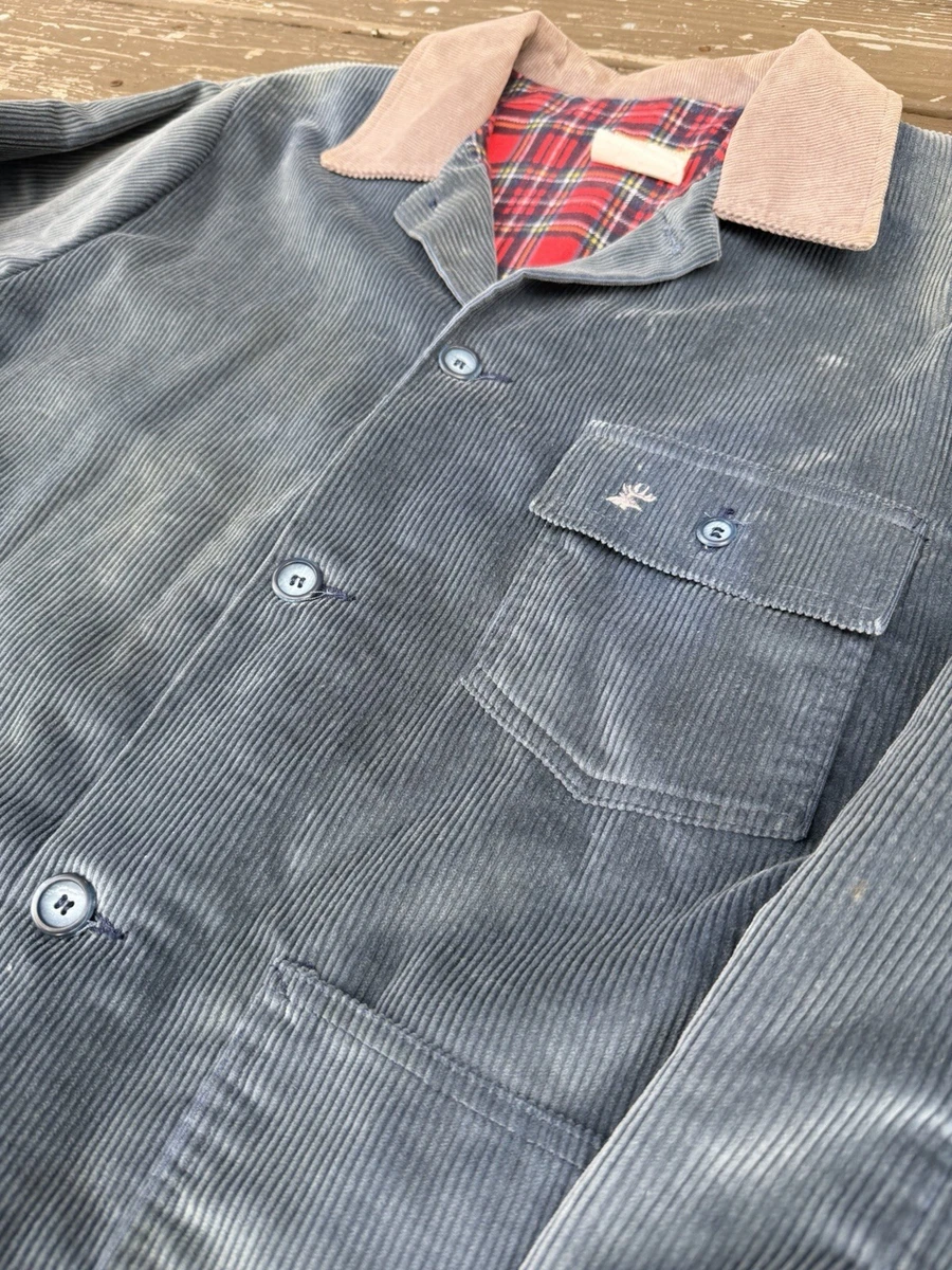 Chaqueta De Pana Para Hombre – Manga Larga, Estilo Vintage Cargo, Ideal Para Uso Casual Y Diario