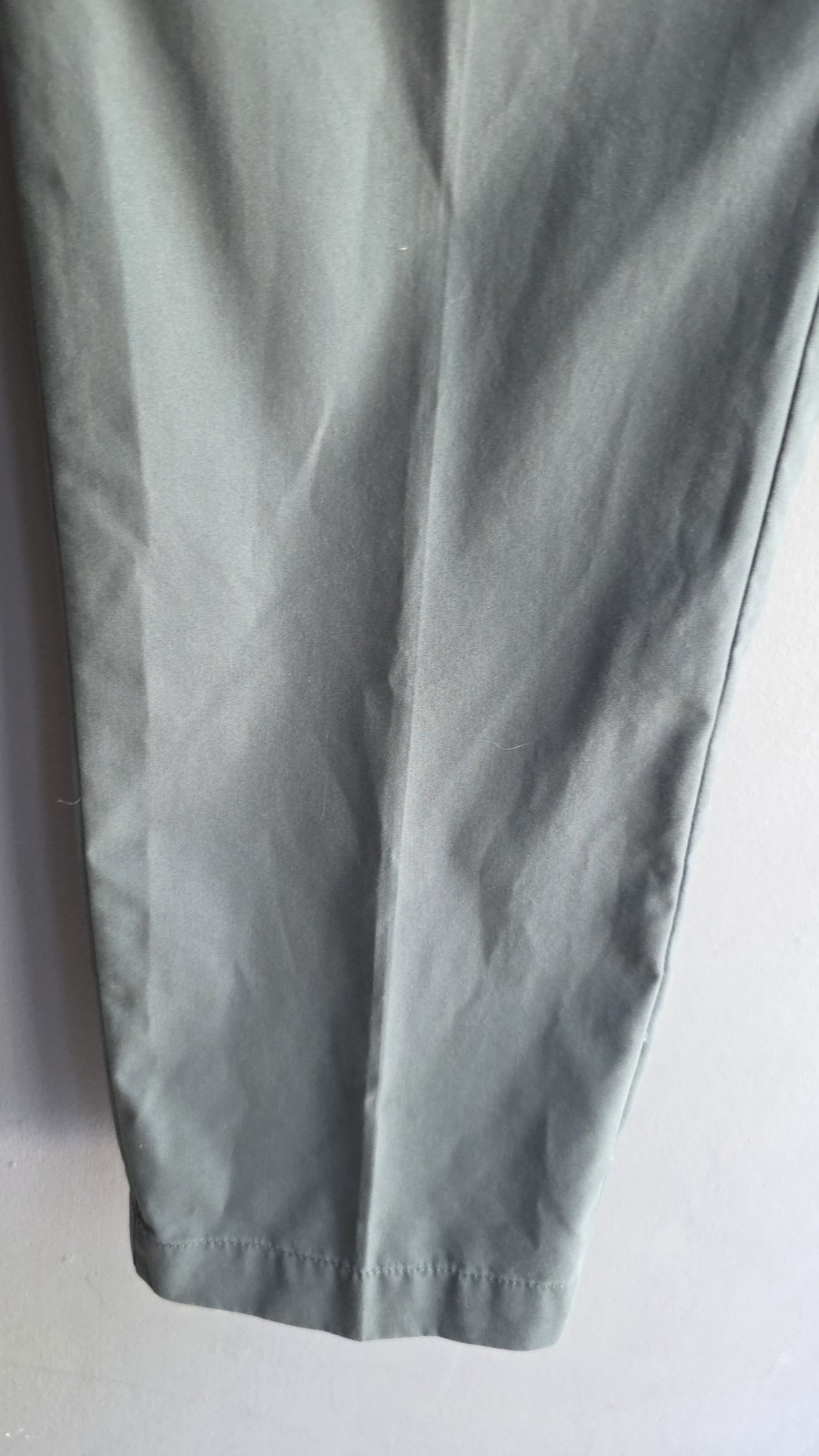 M&S Heritage Green Regular Fit Chino Trousers 36W Men Cotton Blend Smart Casual image 6
