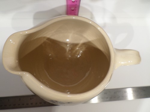 Vintage Marshall Pottery Pitcher Signed Sr Potter Landrence Houston Hand Painted - Picture 7 of 9