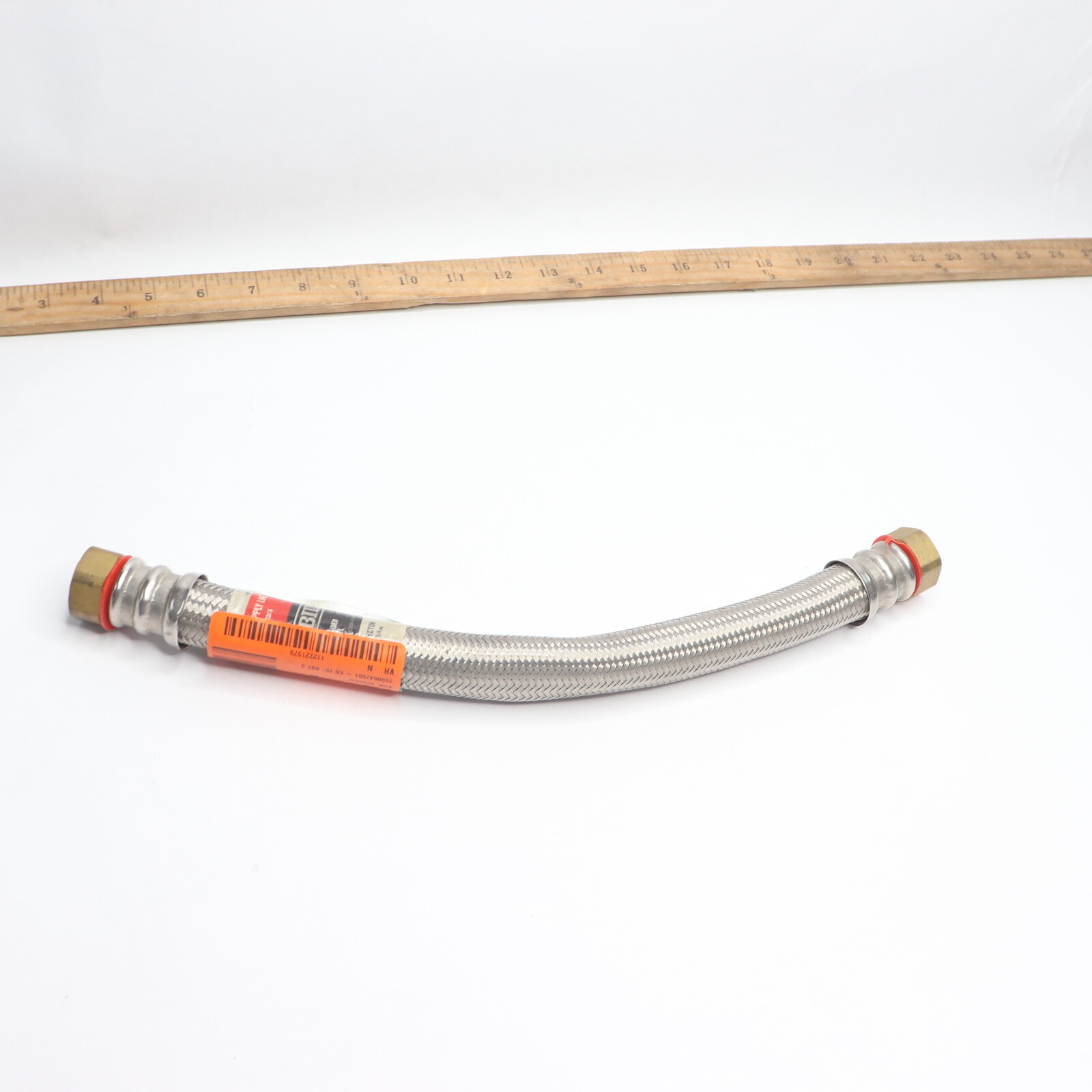 Everbilt Water Heater Supply Line Stainless Steel 3/4" FIP x 3/4" FIP x