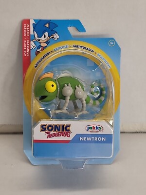 Jakks Sonic the Hedgehog Newtron 2.5 Mini Chameleon Action Figure Factory Sealed