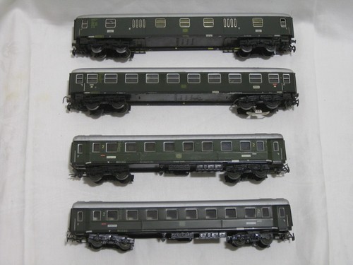 MÄRKLIN PERSONENWAGEN DB Kl.1 Kl.2 Konvolut 4 Stück NICHT GETESTET - 第 2/24 張圖片