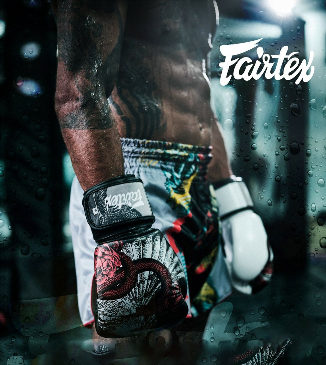 NEW GENUINE FAIRTEX LIMITED BOXING GLOVES The Beauty of Survival