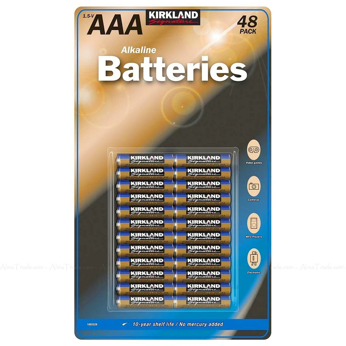Kirkland Signature Aa 1.5 V Alkaline Batteries 48 Pack Top Sellers