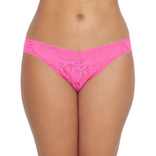 Hanky Panky Damen 246623 Signature Spitze Original Rise Tanga Unterwäsche Größe Betriebssystem