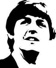 Paul McCartney vinyl decal sticker beatles abby road wings classic rock 