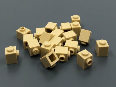 LEGO 20pcs NEW Tan 1x1 Brick with Stud on Side Bulk Lot 4579260 87087 | eBay