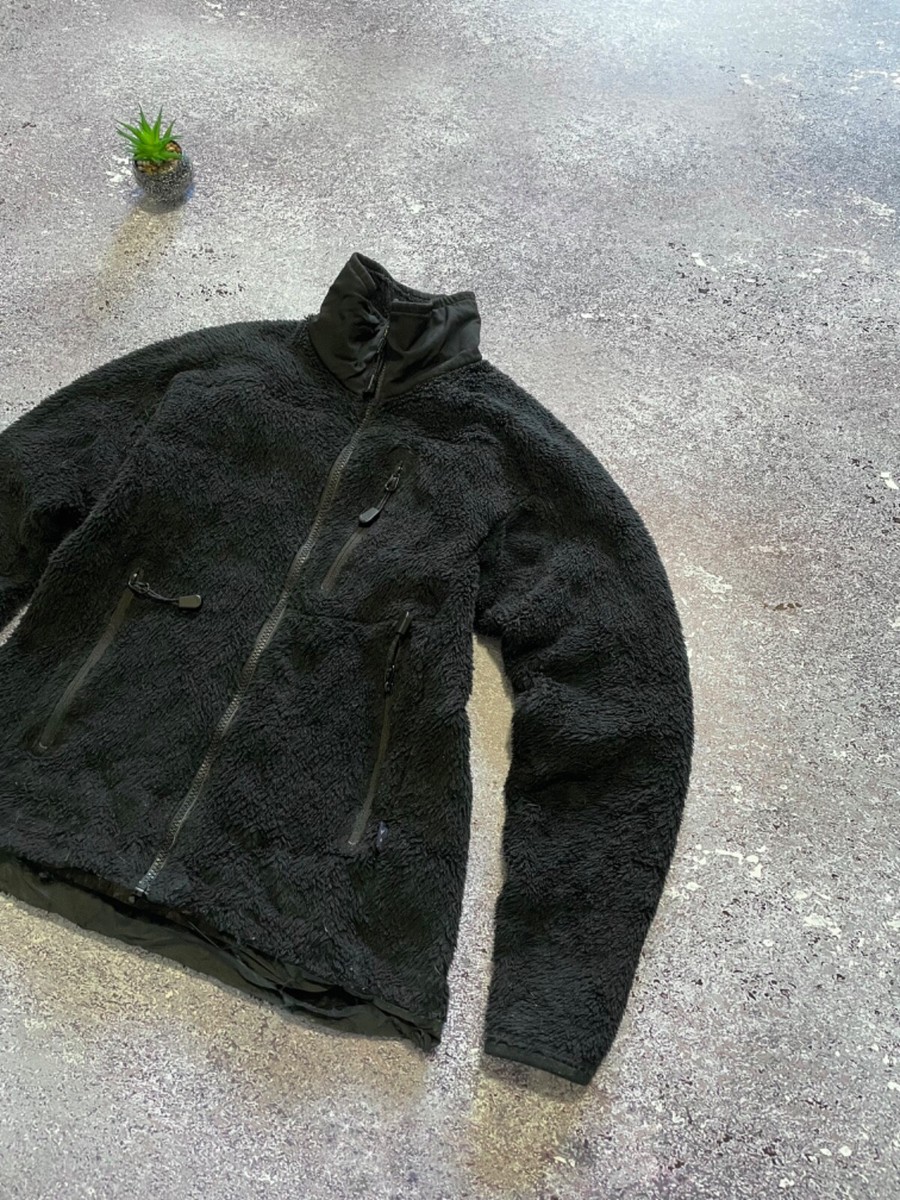 Arcteryx Jacket Fleeced Sherpa Polartec GorpCore Retro Black