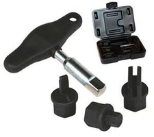 Cal Van Tools 38200 4 Piece Plastic Oil Pan Drain Plug Tool Set