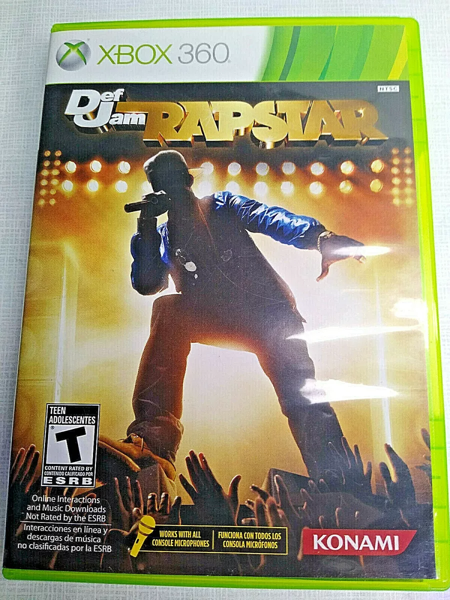 Def Jam Rapstar (Microsoft Xbox 360, 2010) 83717300915