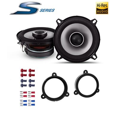 Alpine 13 cm 5-Zoll 2-Wege Koax Auto Lautsprecher für Dacia Logan ab 2008