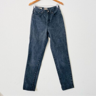 Vintage vtg Express SIZE dark gray high rise mom jeans