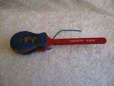 Vintage Wooden Hand Held Castanet/Clapper Japan Yackity Yack