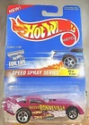 1997 Vintage Hot Wheels #552 Speed Spray Series 4/4 FUNNY CAR Purple w/5 Spoke