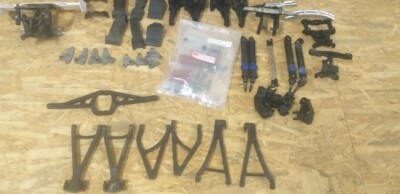 TRAXXAS E-REVO 1:8 1.0 PLUS GROßES ERSATZTEILPAKET MAMBA MONSTER COMBO ELOXIERT