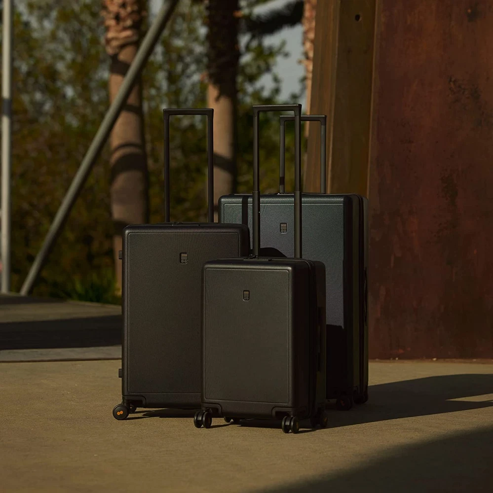 LEVEL8 Elegance Matte Luggage Set Lightweight Hardside 20 24 28