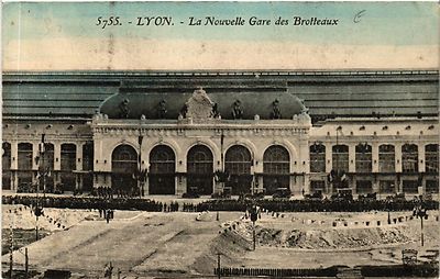 CPA AK LYON - La Nouvelle Gare des Brotteaux (426627)